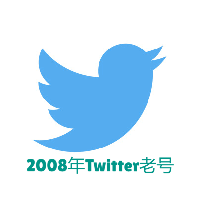 2008年Twitter老号